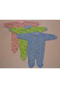 Человечек на кнопочках (байковый) р.74