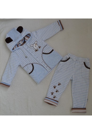 Комплект 2-ка велюровый р. 80