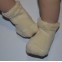 Носочки однотонные для новорожденных (махровые) (3 шт.)