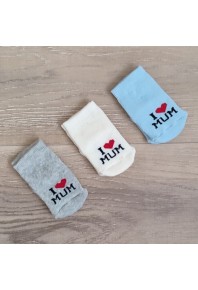 Махровые носочки (комплект 3 пары)