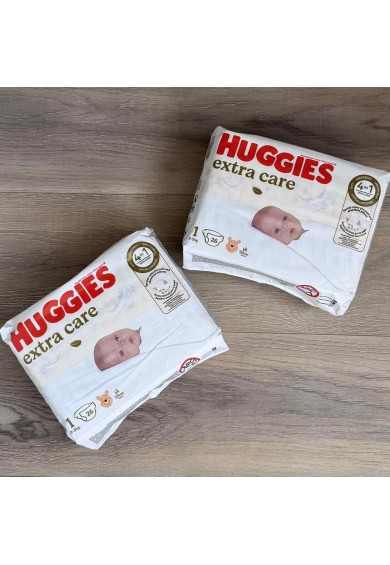 підгузки Haggies extra care (2-5 кг)