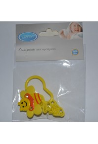 Цепочка для пустышки с клипсой