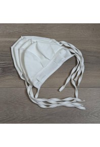 молочна шапочка на зав'язочках р.50, 56, 62
