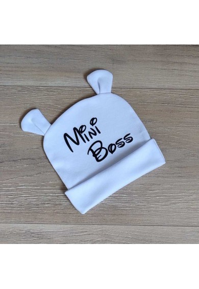 Шапочка з вушками "mini boss"