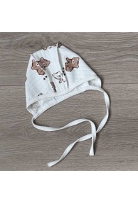 Шапочка на зав'язочках р. 50, 56, 62