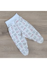 ползунки на широкой резинке с наружными швами для новорожденных 100% хлопок