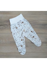 ползунки на широкой резинке с наружными швами для новорожденных 100% хлопок