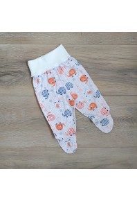 ползунки на широкой резинке с наружными швами для новорожденных 100% хлопок