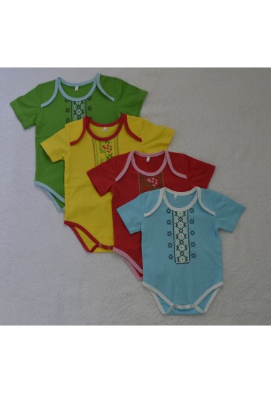Бодик " вышиванка " ТМ RobinZone в размерах 56-74
