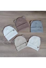 Шапочка з вушками для малюків 38-40